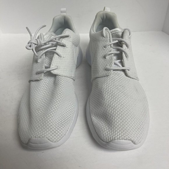 Nike Mens Roshe Run Running Shoe White 8 M main image 4